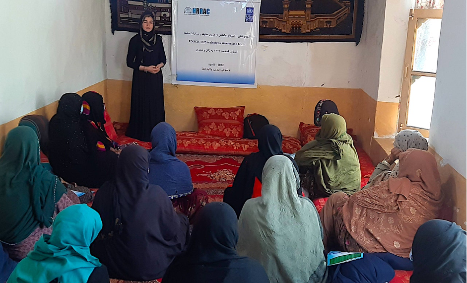 Promoting of women’s role in peacebuilding and social cohesion during COVID-19, through advocacy and community engagement.